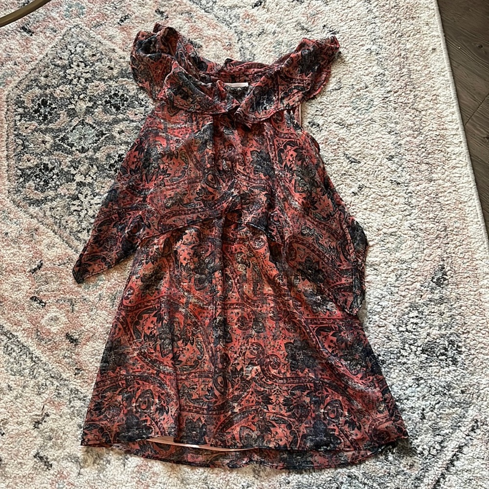 BCBG Generation paisley print dress